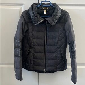 Lole Puffer Jacket Moto details Size Small